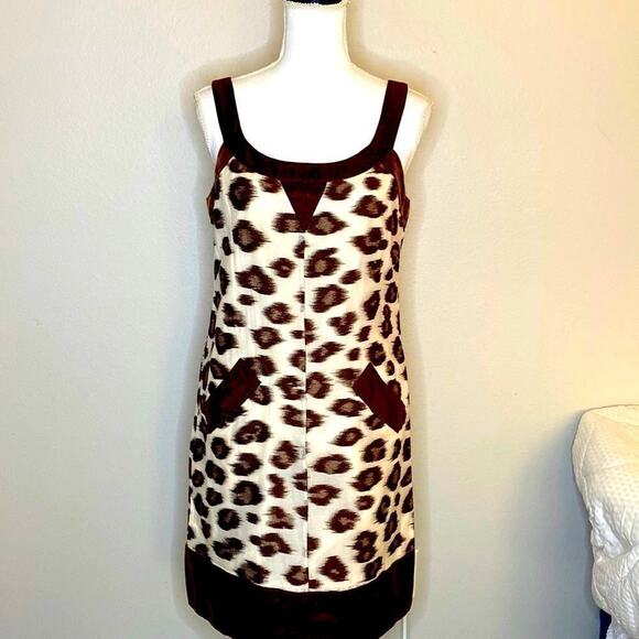 Diane Von Furstenberg Woman’s Sheath Midi Size 8. Cotton/silk Blend. See Video - Picture 1 of 13